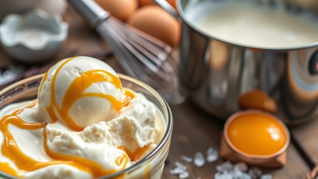controlled ice cream preparation