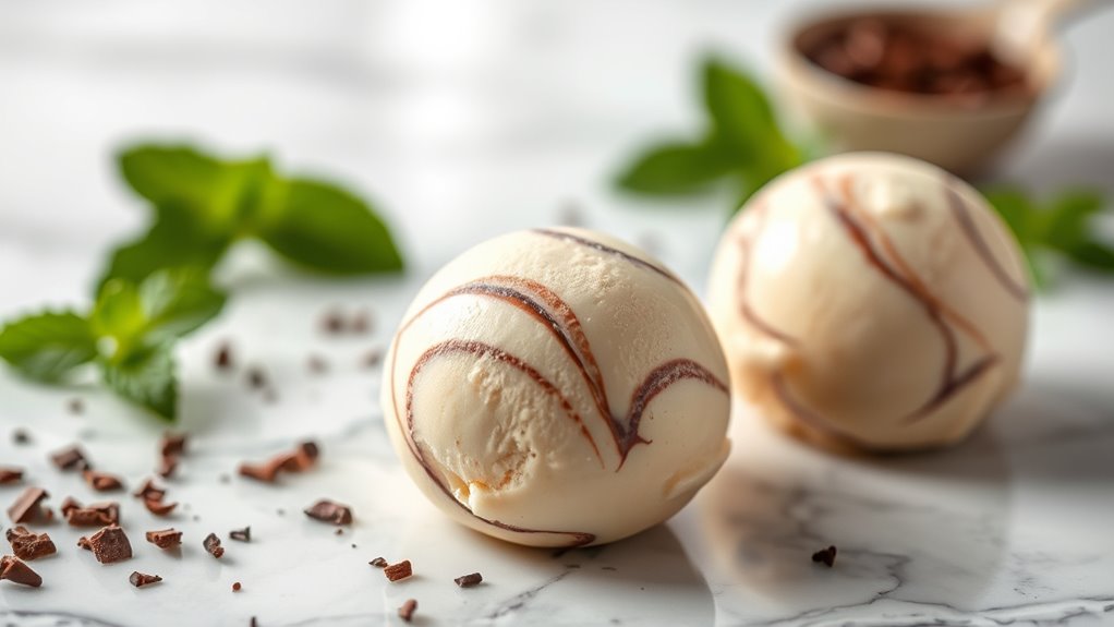 controlled ice cream shaping