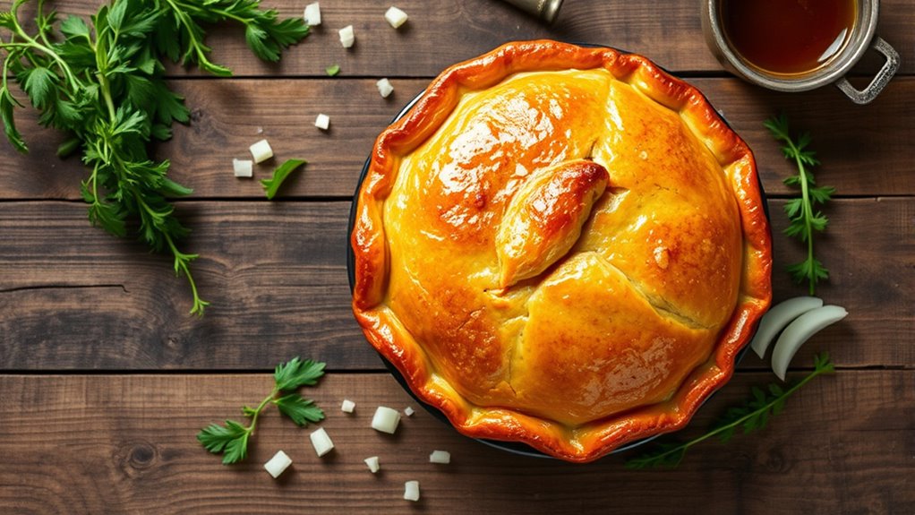 cook a delicious meat pie