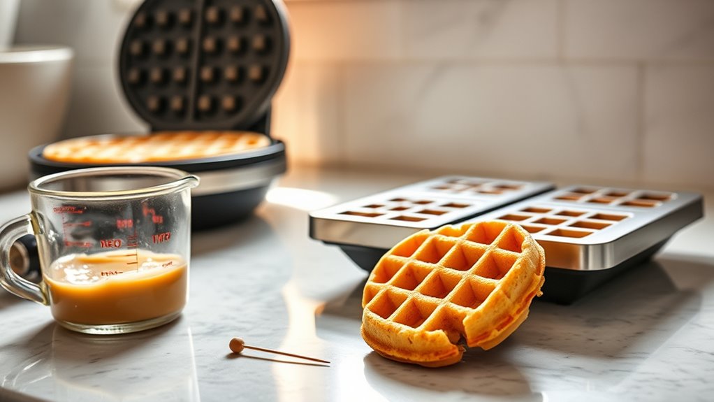 cook crispy waffle cookies