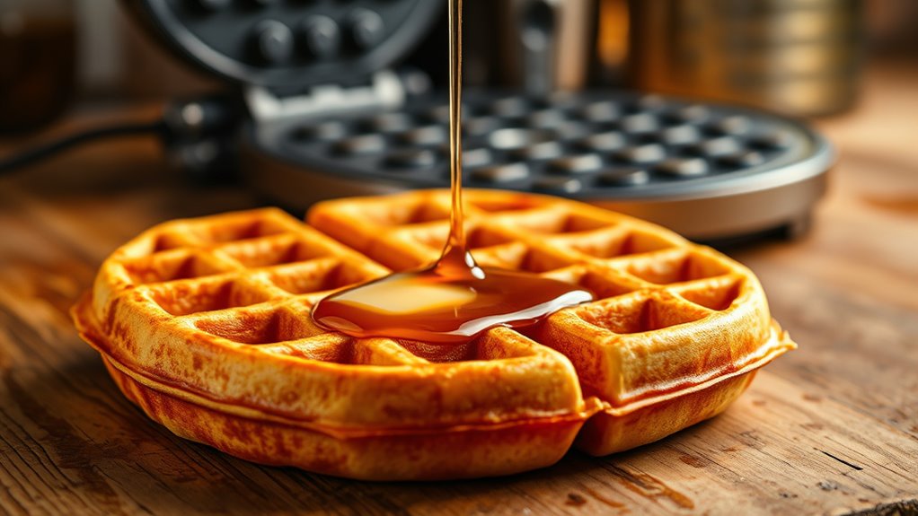 cook waffles to perfection