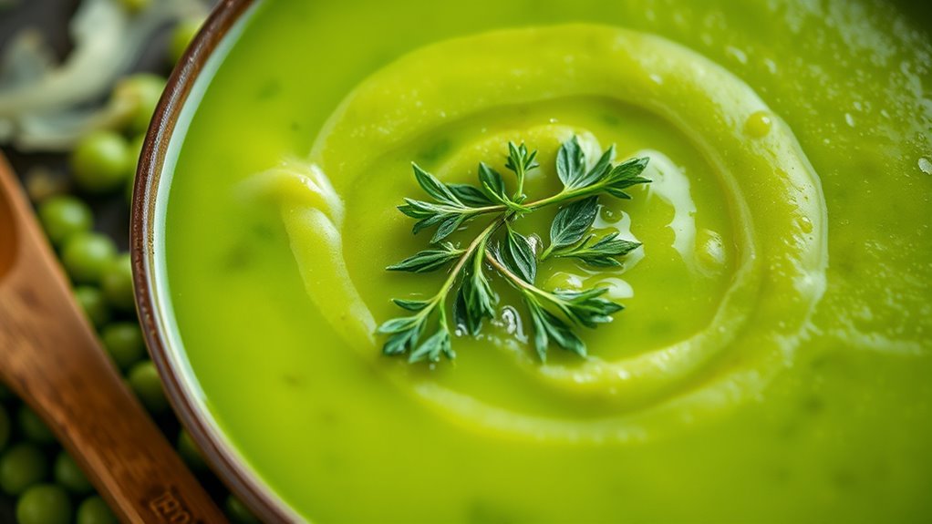 cooking split pea soup