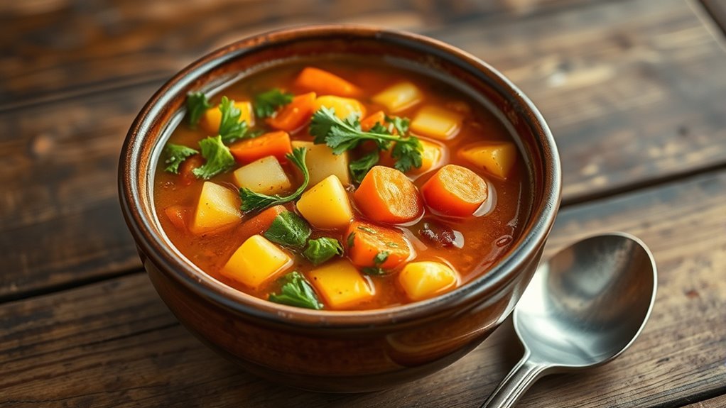 cooking with careful preparation
