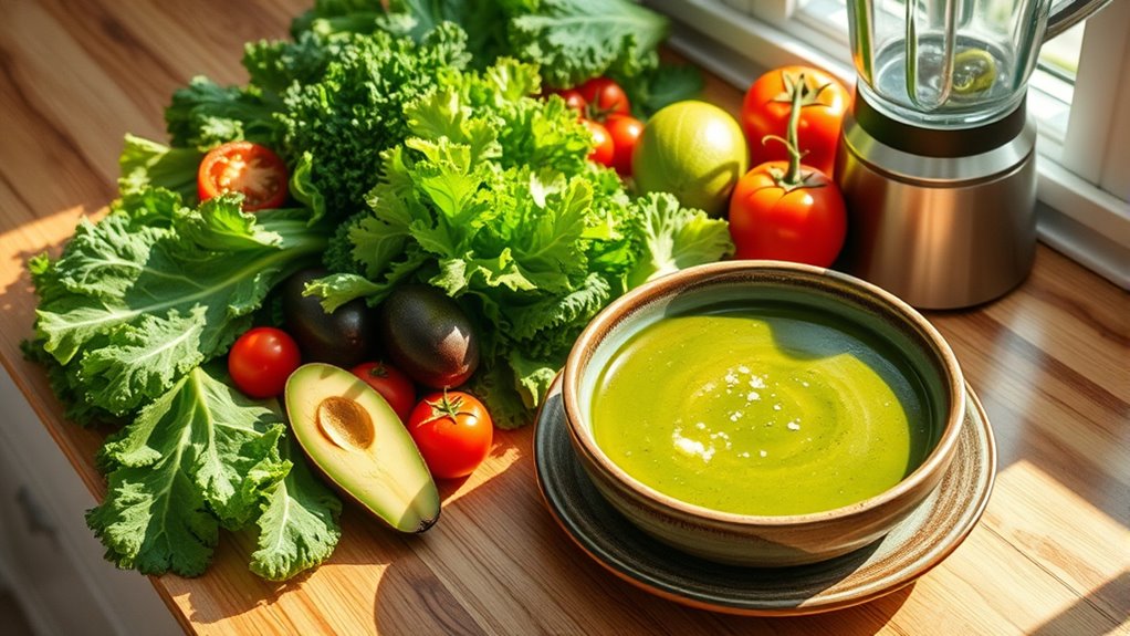 cooking with fresh ingredients