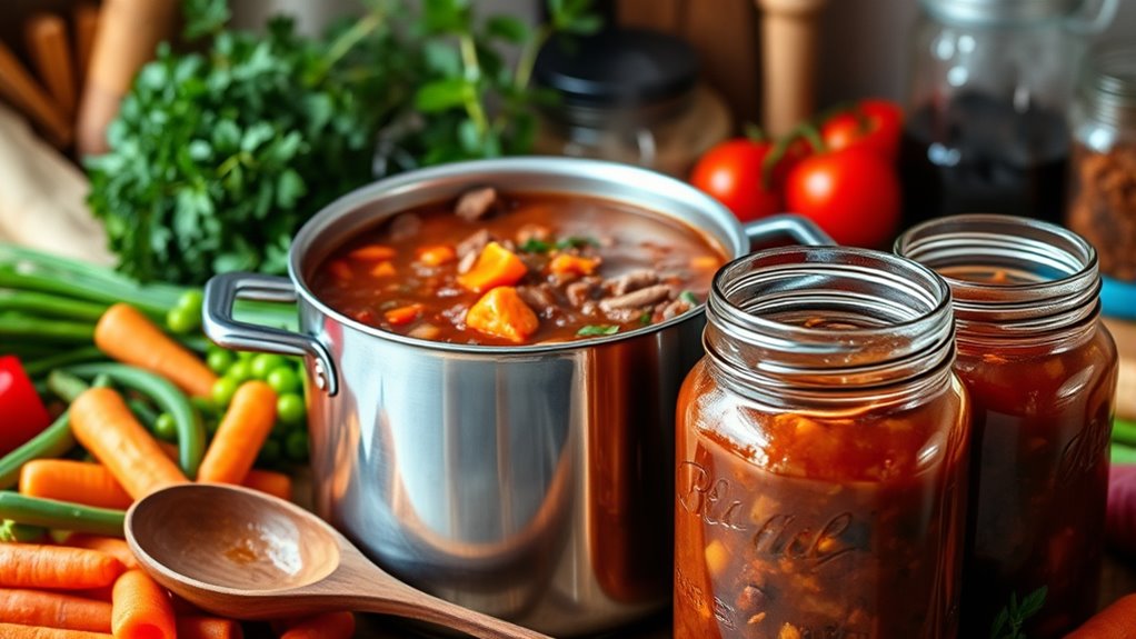 cooking with precision and care