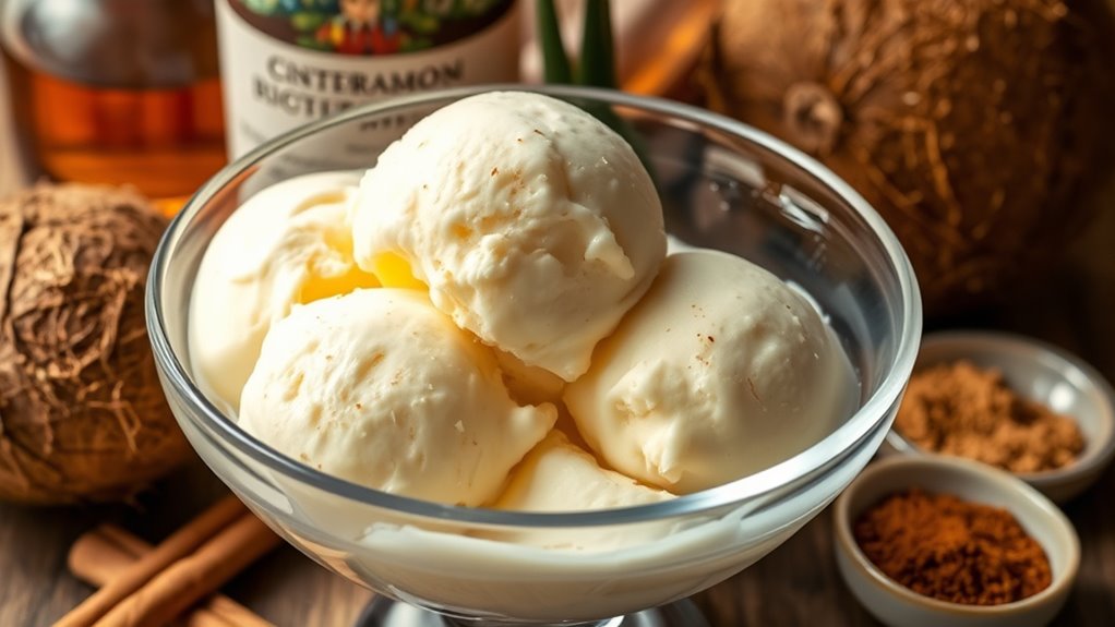 coquito ice cream ingredients listed
