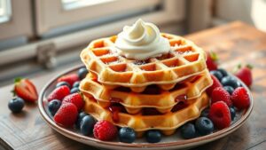 cottage cheese waffle recipe
