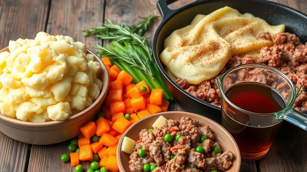 cottage pie ingredient options