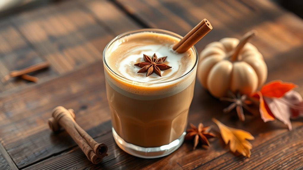 crafting aromatic pumpkin chai