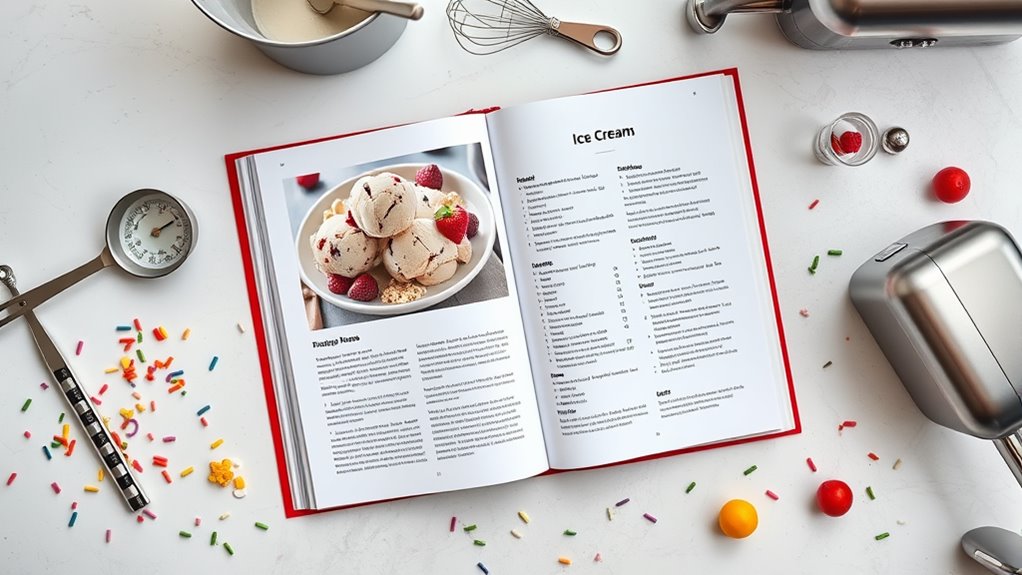 crafting creamy ice cream