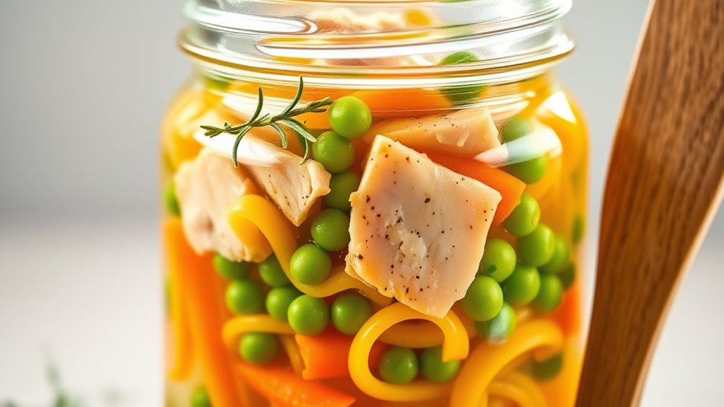 crafting flavorful chicken noodle soup