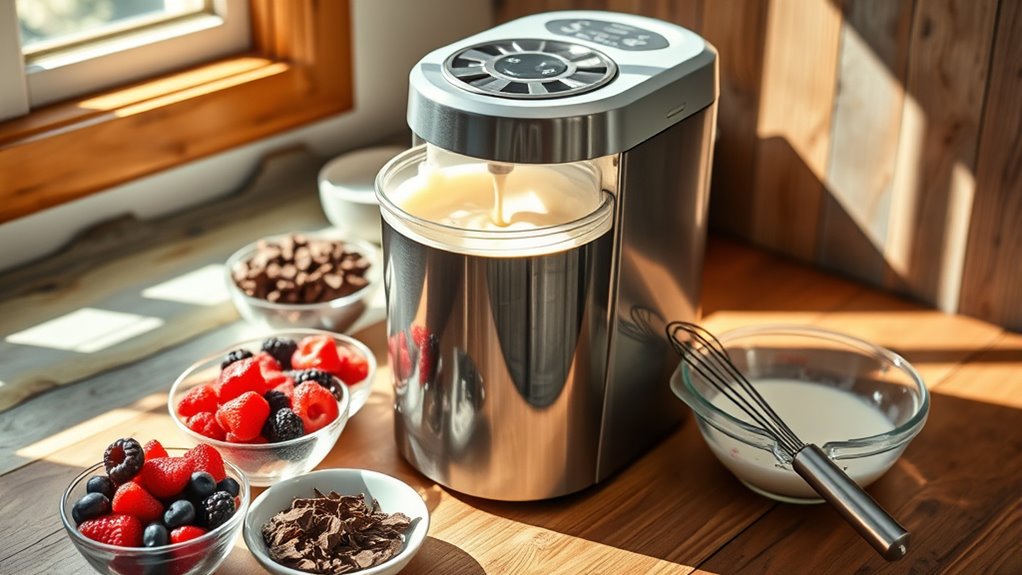 crafting smooth ice cream