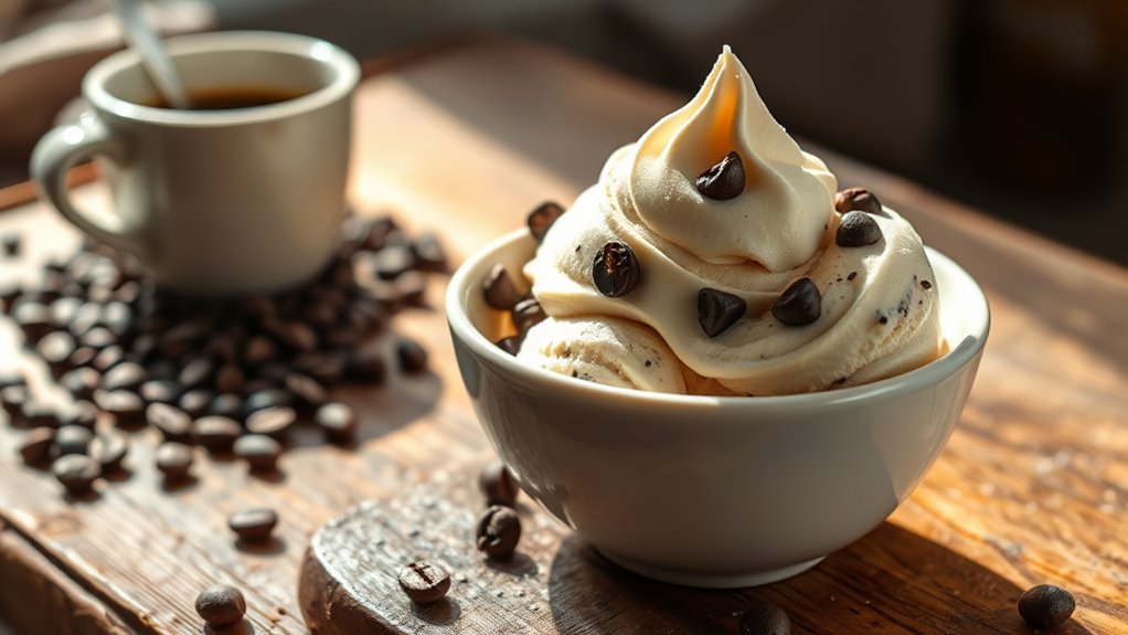 crafting velvety coffee custard