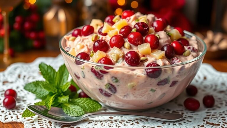 cranberry salad frozen dessert