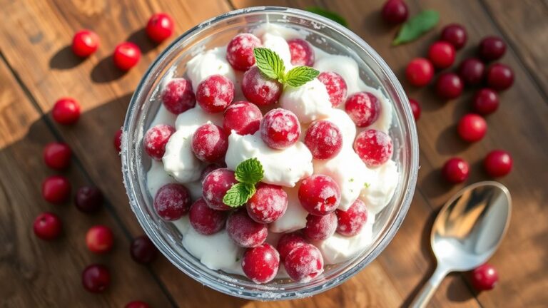 cranberry salad frozen recipe
