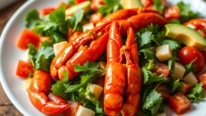 crawfish salad preparation steps