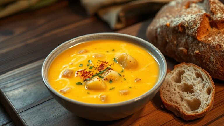 creamy beer cheese soup