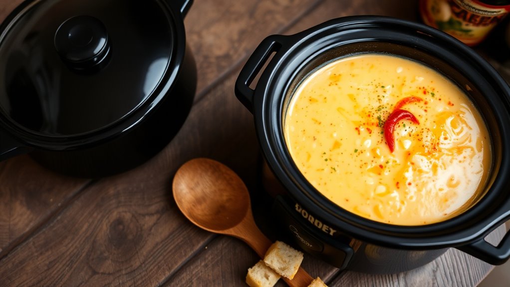 creamy cheddar beer soup