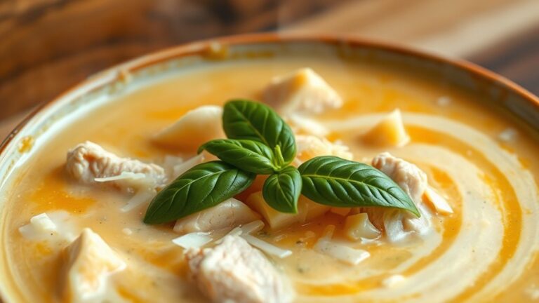 creamy chicken parmesan soup