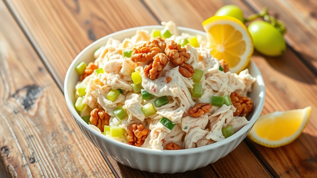 creamy chicken salad recipe