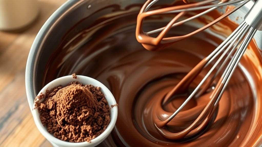 creamy chocolate ice cream