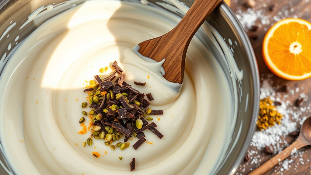 creamy custard flavor creation