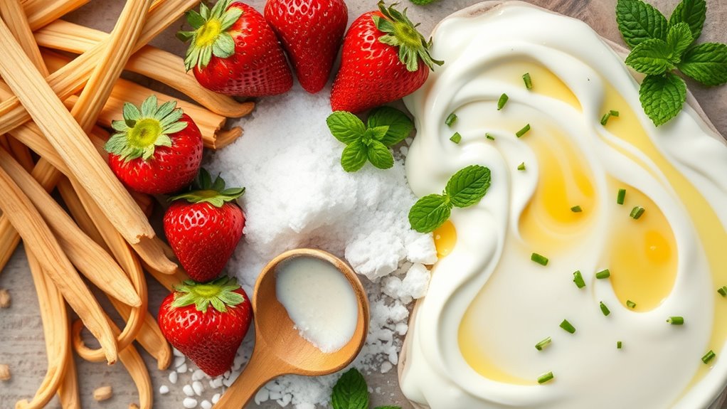 creamy organic ice cream