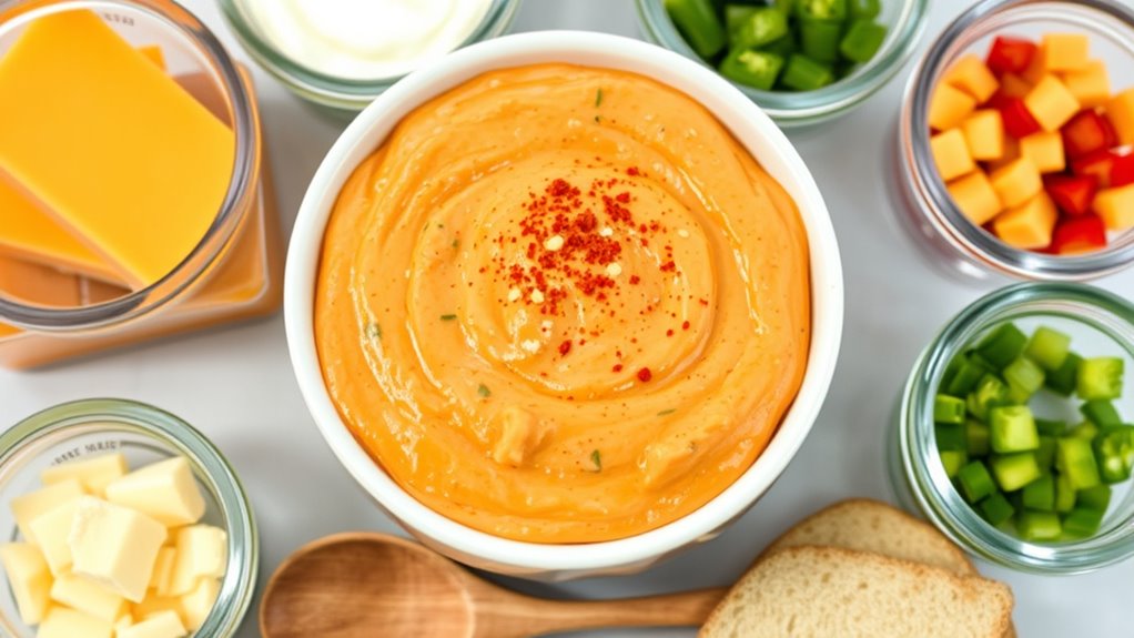 creamy pimento cheese spread