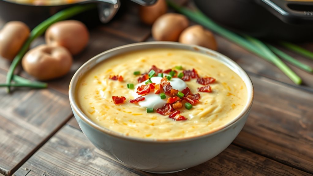 creamy potato soup recipe