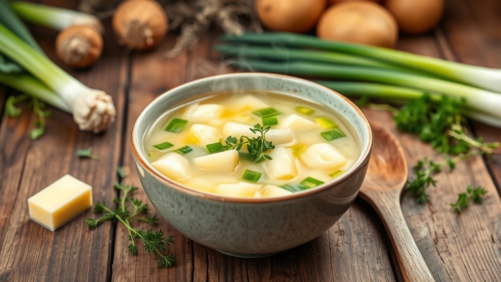 creamy scottish meat broth