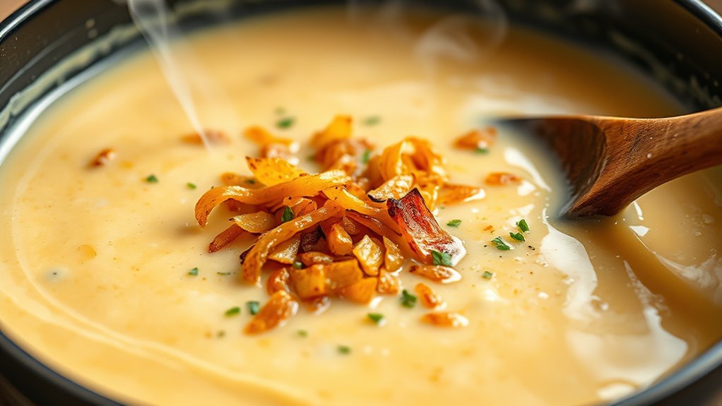 create a creamy base