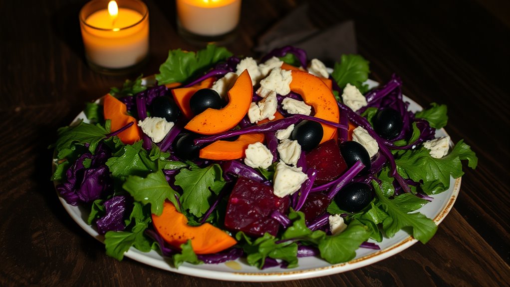 creative salad preparation process
