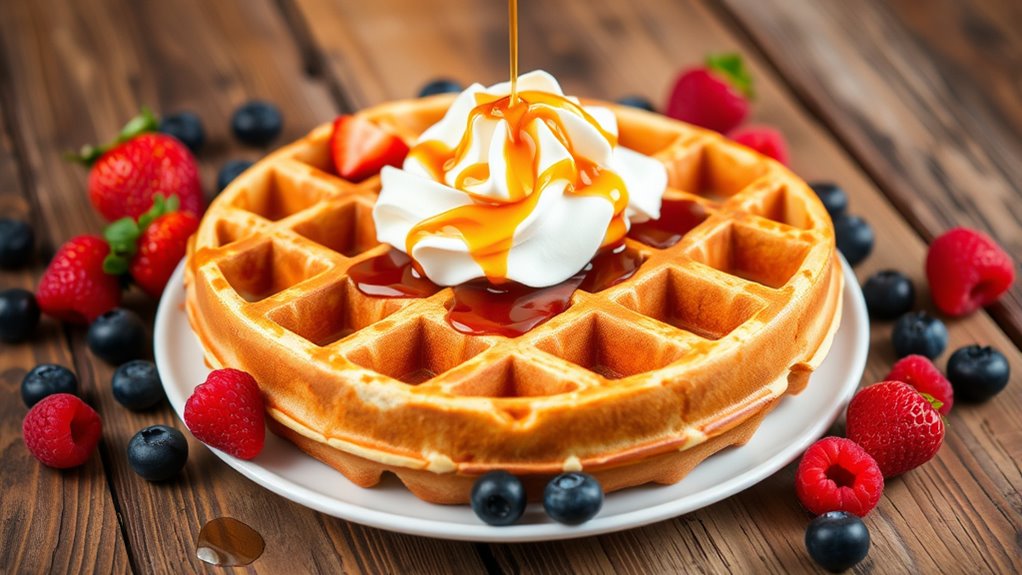 creative waffle serving ideas