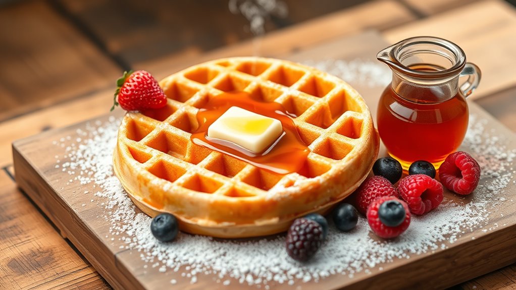 creative waffle serving ideas