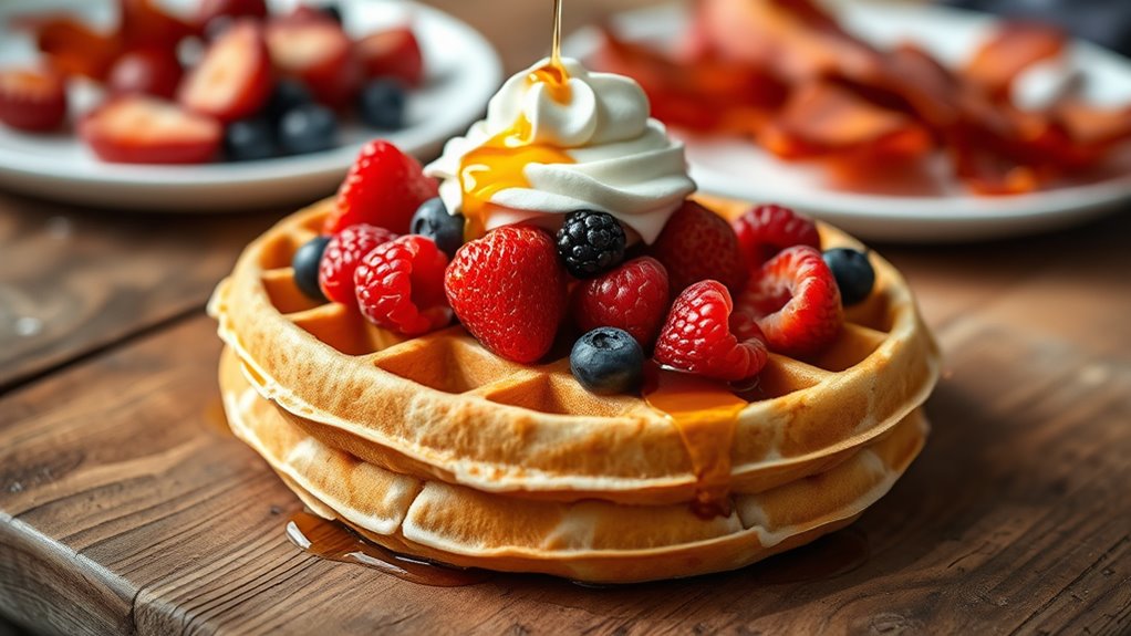 creative waffle topping combinations