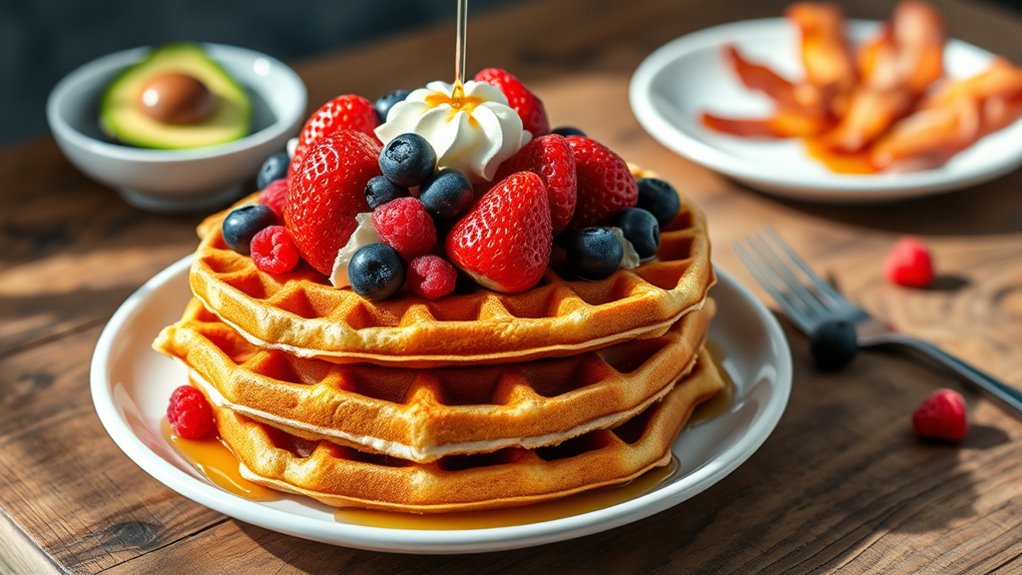 creative waffle topping ideas