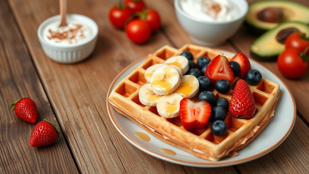 creative waffle topping ideas