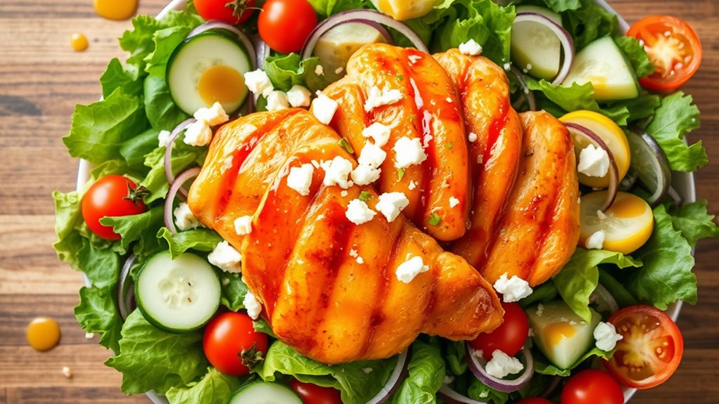 crisp chicken salad ingredients