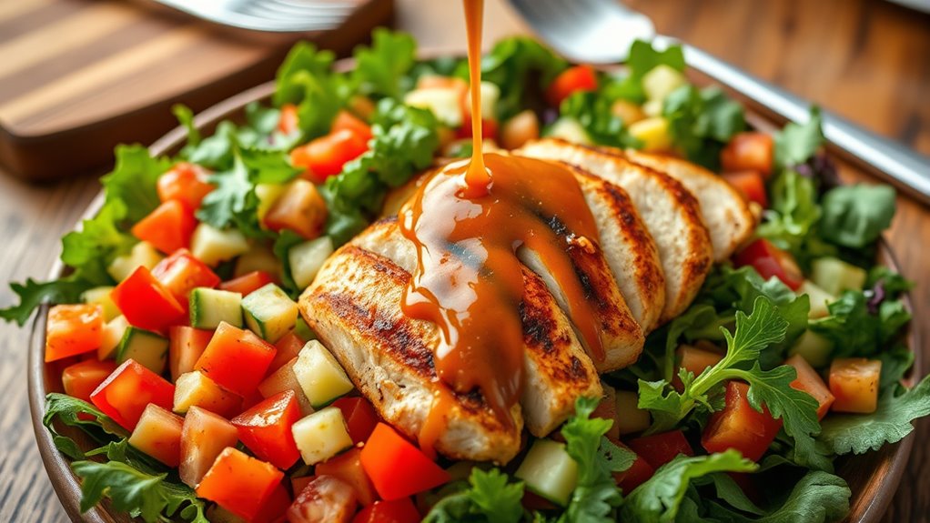 crisp greens bold toppings