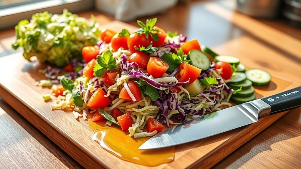 crisp tangy cabbage salad