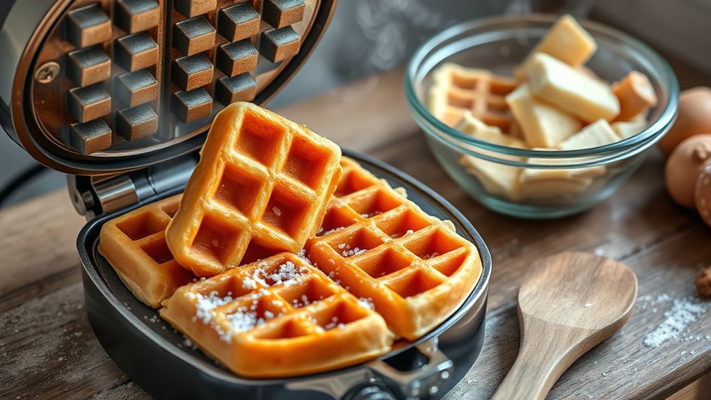 crispy chewy liege waffles