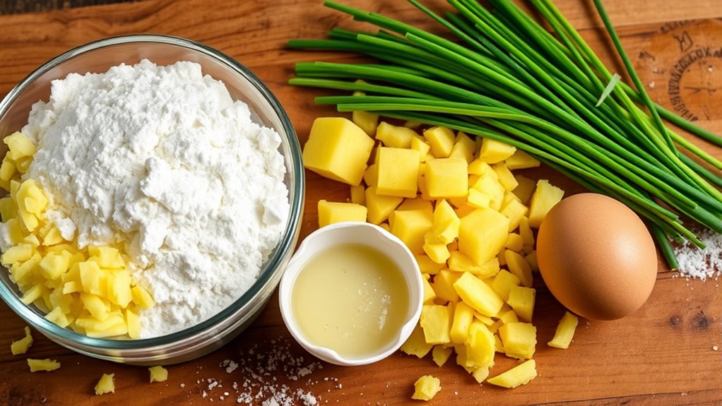 crispy potato waffle ingredients