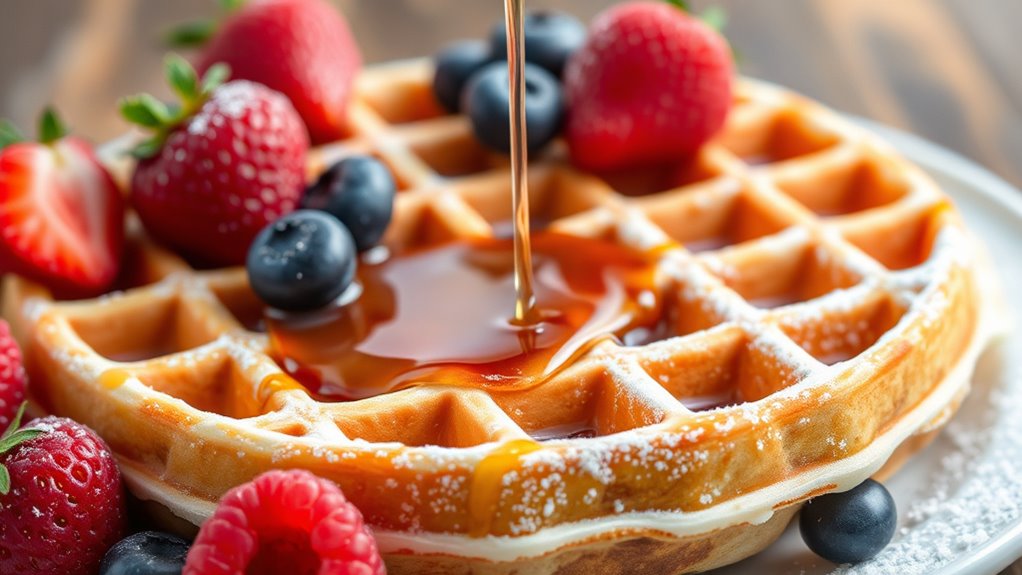 crispy waffle recipe instructions