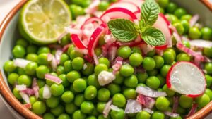 crunchy pea salad recipe