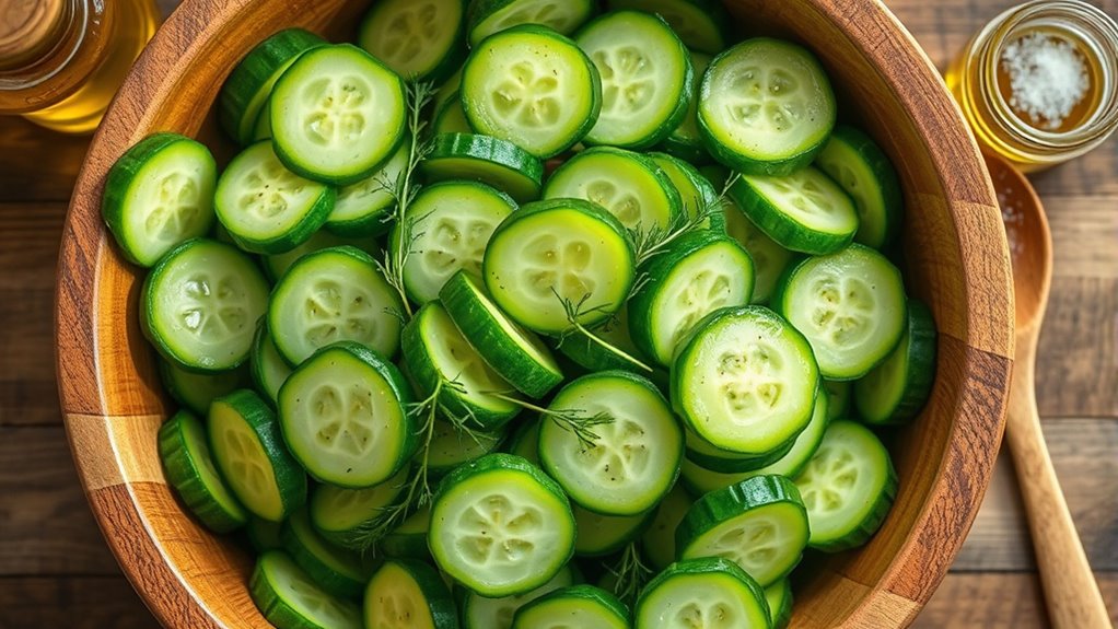 cucumber salad preparation tips