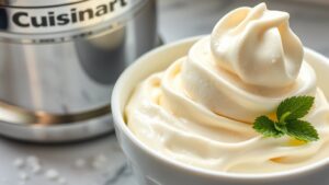 cuisinart vanilla ice cream