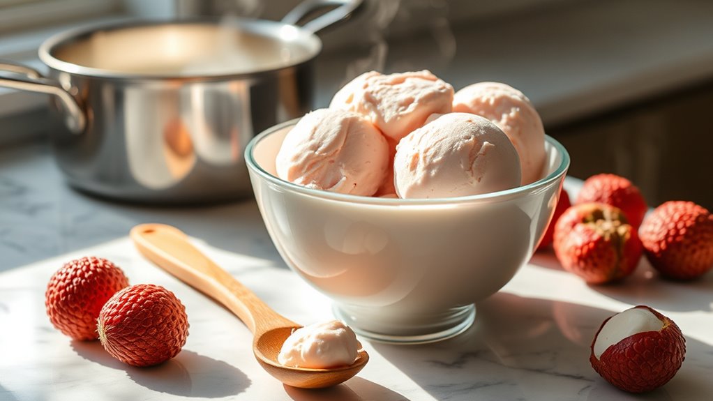 custard preparation with care