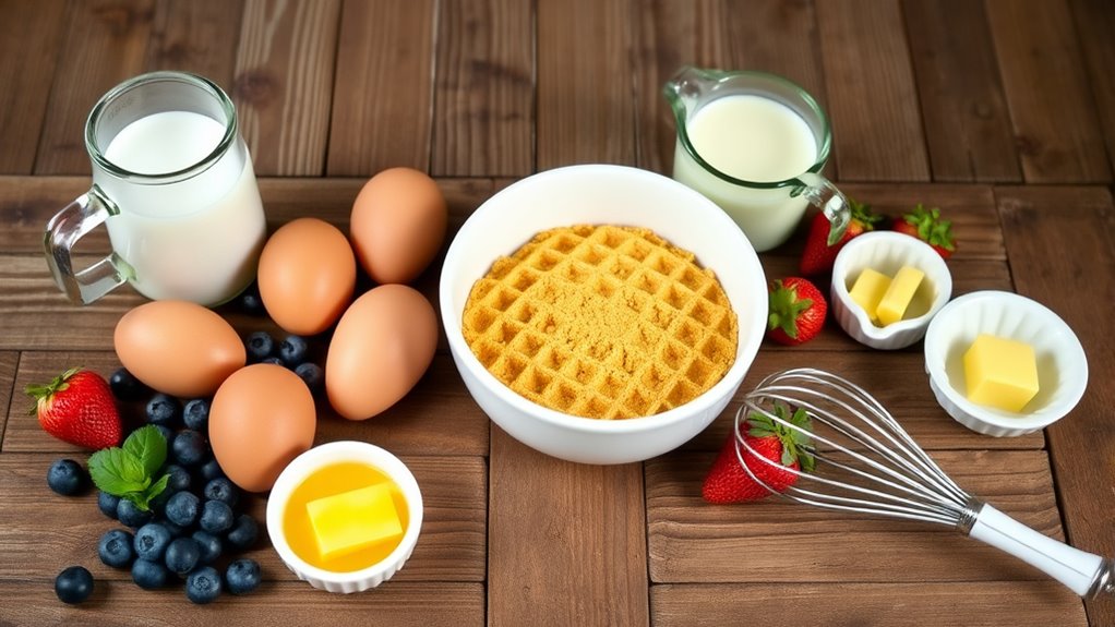 customizable waffle ingredient guide