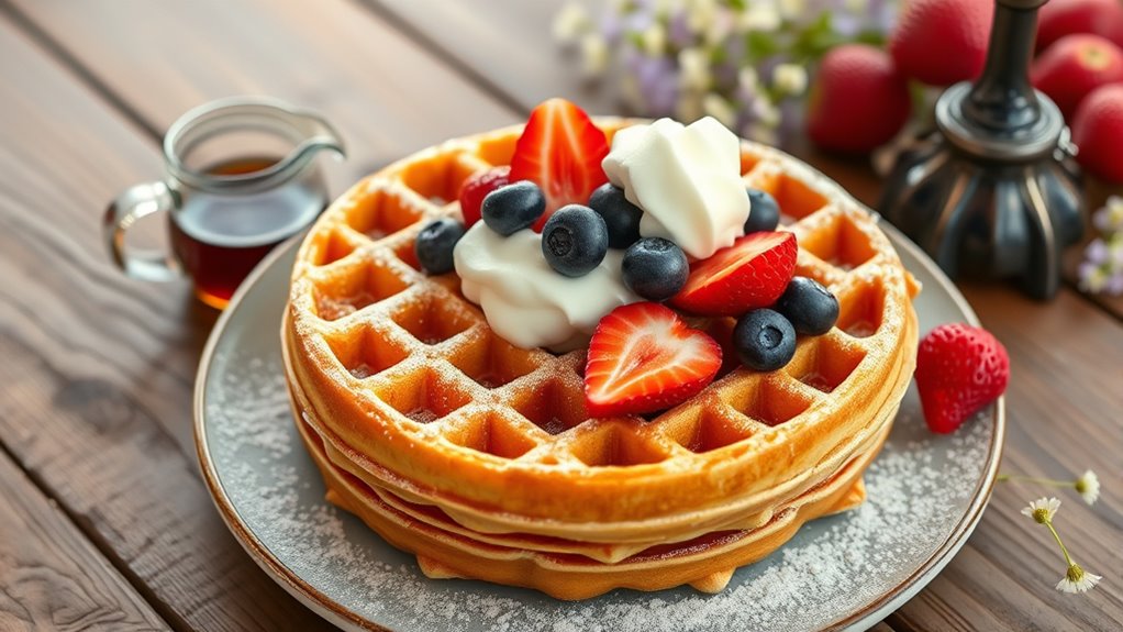 customize your waffle presentation