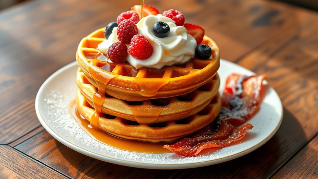 customize your waffle toppings